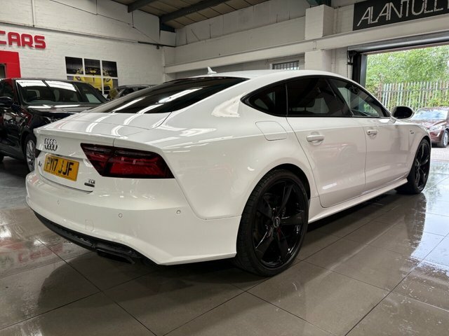 Audi A7 2017 3.0 Bitdi V6 Black Edition Sportback Dies White #6