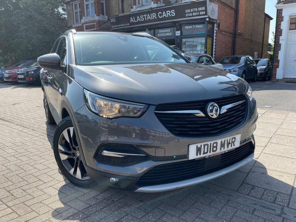 Vauxhall Grandland X Suv 1.2 Turbo Sport Nav Euro 6 Ss 201818 Grey