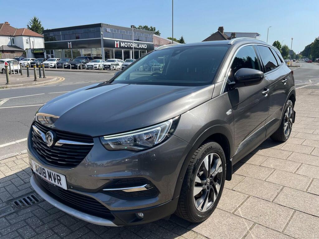 Vauxhall Grandland X Suv 1.2 Turbo Sport Nav Euro 6 Ss 201818 Grey #4