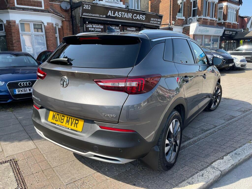 Vauxhall Grandland X Suv 1.2 Turbo Sport Nav Euro 6 Ss 201818 Grey #3