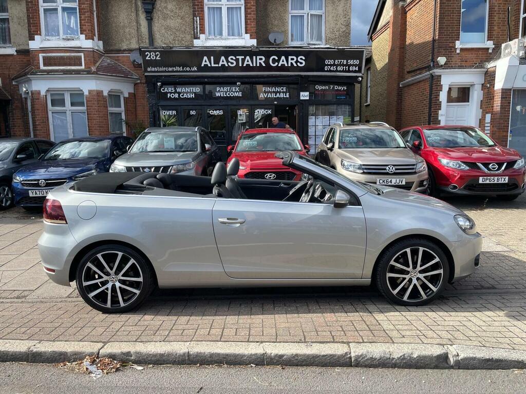 Volkswagen Golf 1.4 Tsi Gt Cabriolet Euro 5 Silver #2