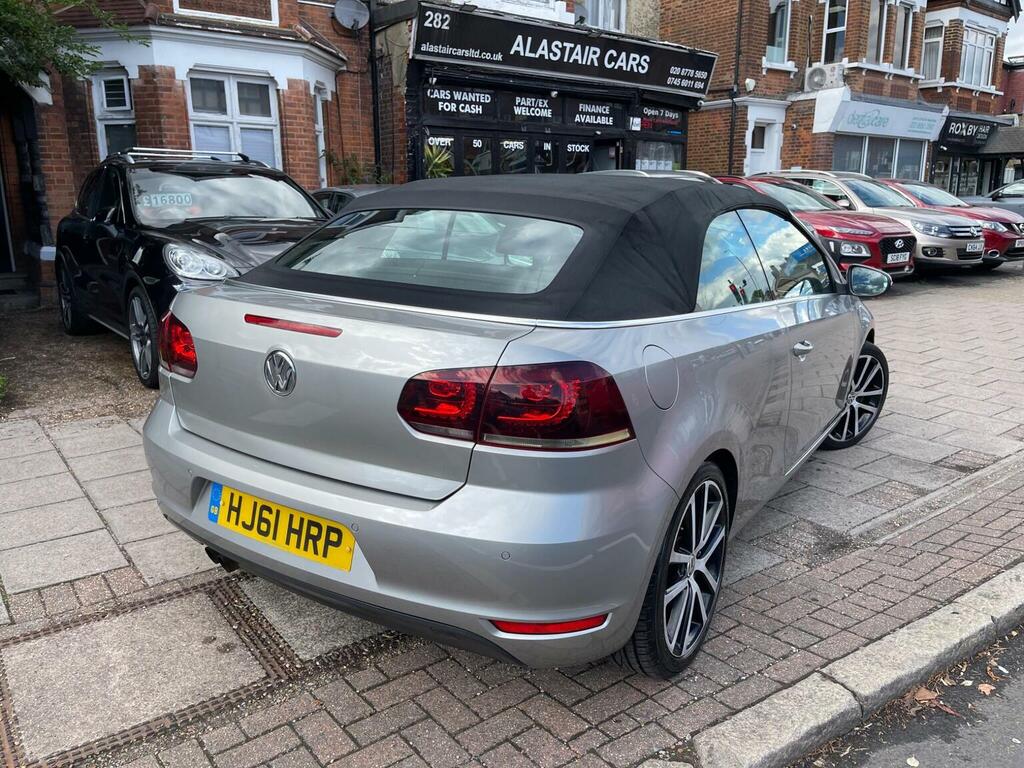 Volkswagen Golf 1.4 Tsi Gt Cabriolet Euro 5 Silver #4