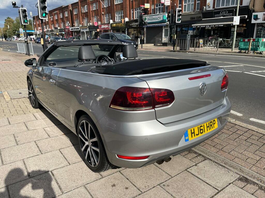 Volkswagen Golf 1.4 Tsi Gt Cabriolet Euro 5 Silver #6