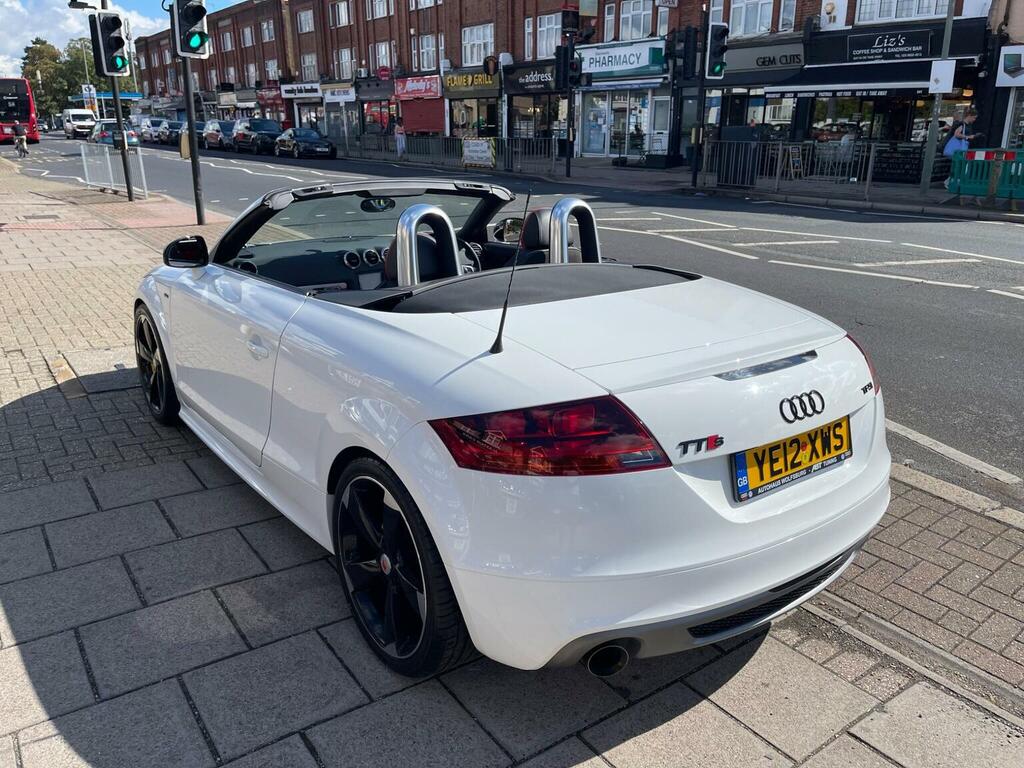 Audi TT Convertible 1.8 Tfsi S Line Roadster Euro 5 2 White #5