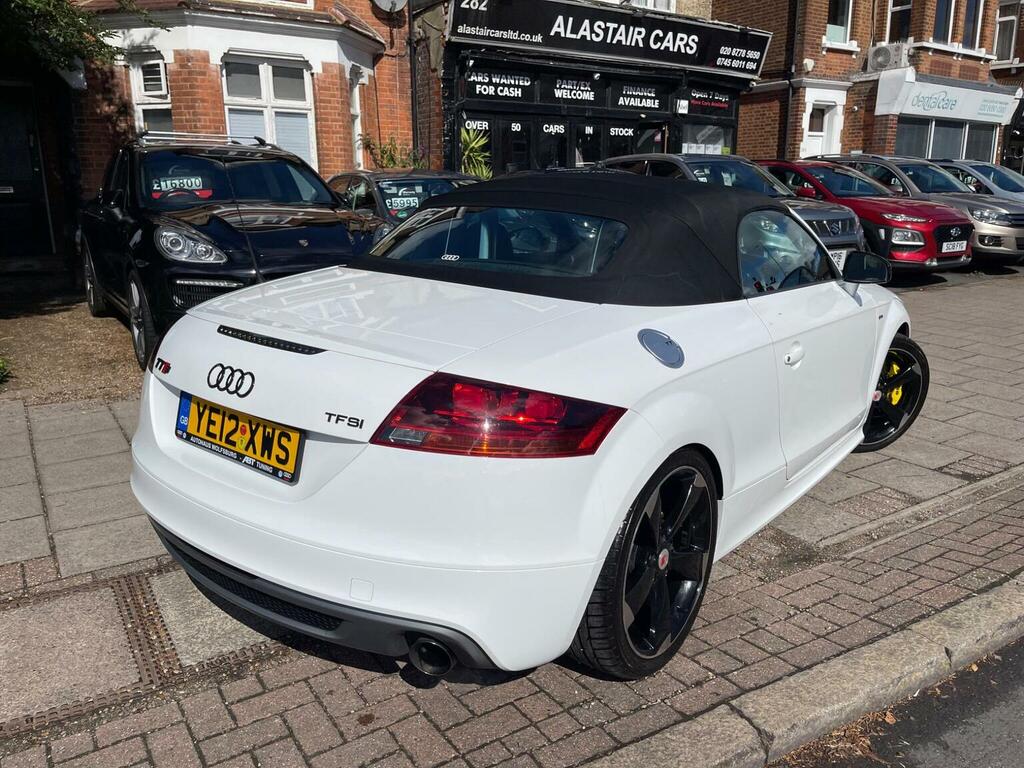 Audi TT Convertible 1.8 Tfsi S Line Roadster Euro 5 2 White #3