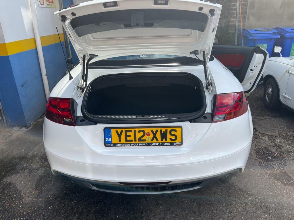 Audi TT Convertible 2.0 Tdi Black Edition Roadster Quattro White #9