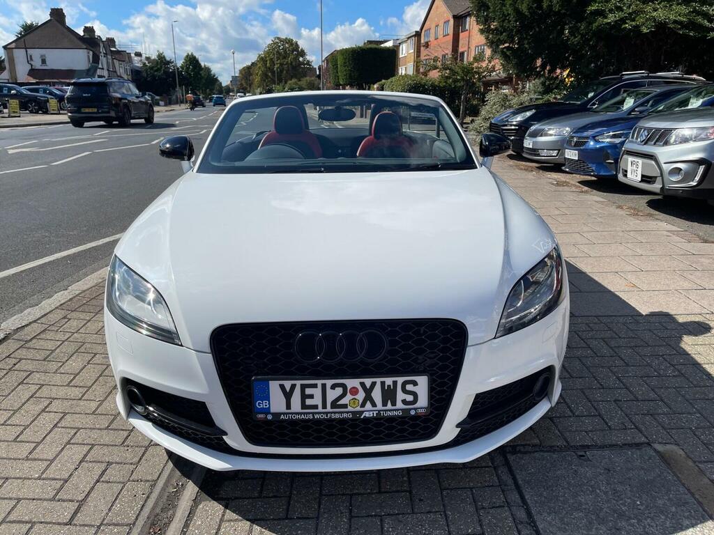 Audi TT Convertible 1.8 Tfsi S Line Roadster Euro 5 2 White #6