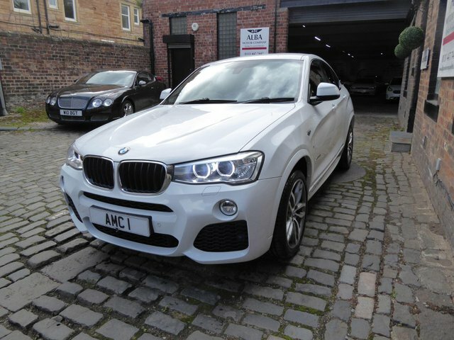 BMW X4 2.0 20D M Sport White #2
