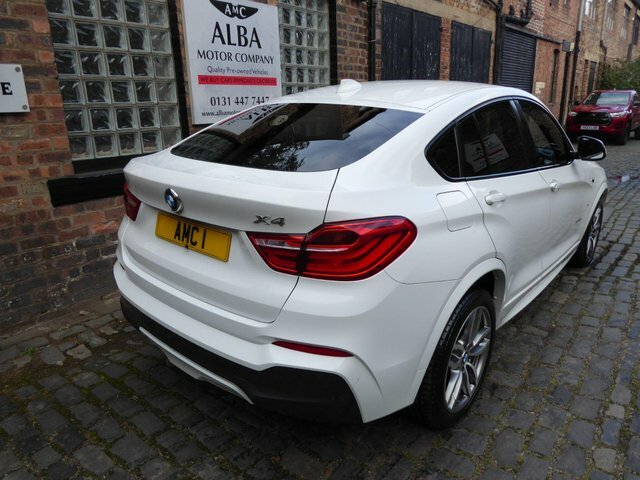 BMW X4 2.0 20D M Sport White #5