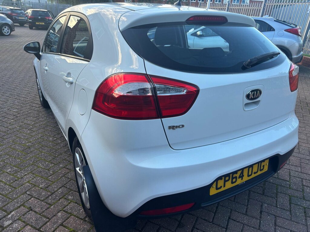 Kia RIO 1.25 1 Euro 5 White #4