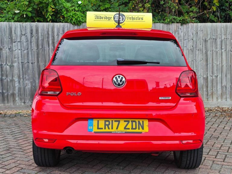 Volkswagen Polo 1.0 Tsi Bluemotion Tech Sel Euro 6 Ss Red #6