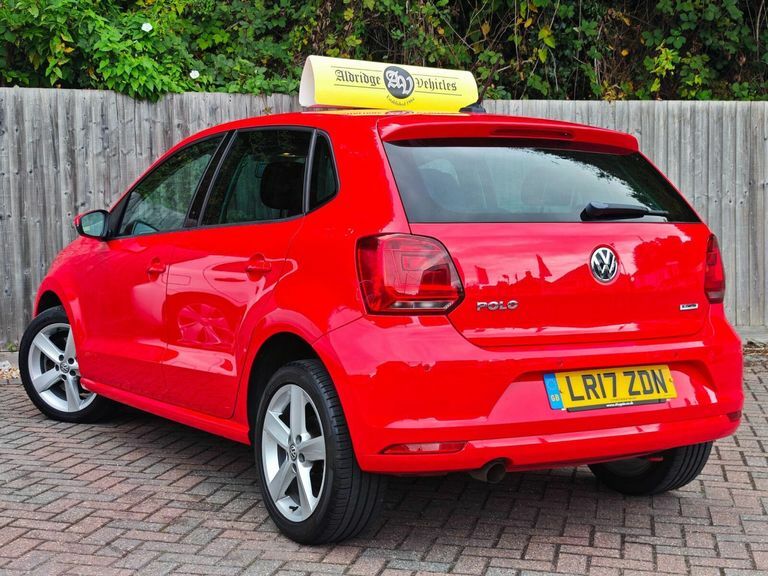 Volkswagen Polo 1.0 Tsi Bluemotion Tech Sel Euro 6 Ss Red #2