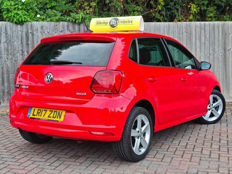 Volkswagen Polo 1.0 Tsi Bluemotion Tech Sel Euro 6 Ss Red #4