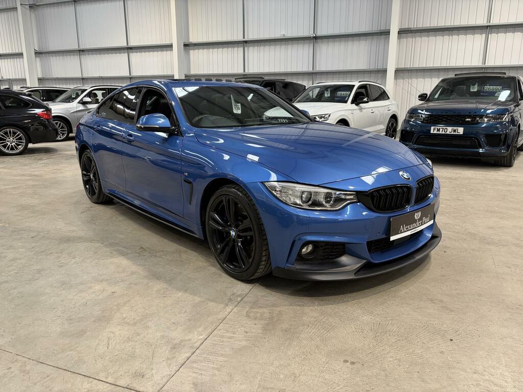 BMW 4 Series Gran Coupe 3.0 430D M Sport Hatchback Xdrive Blue