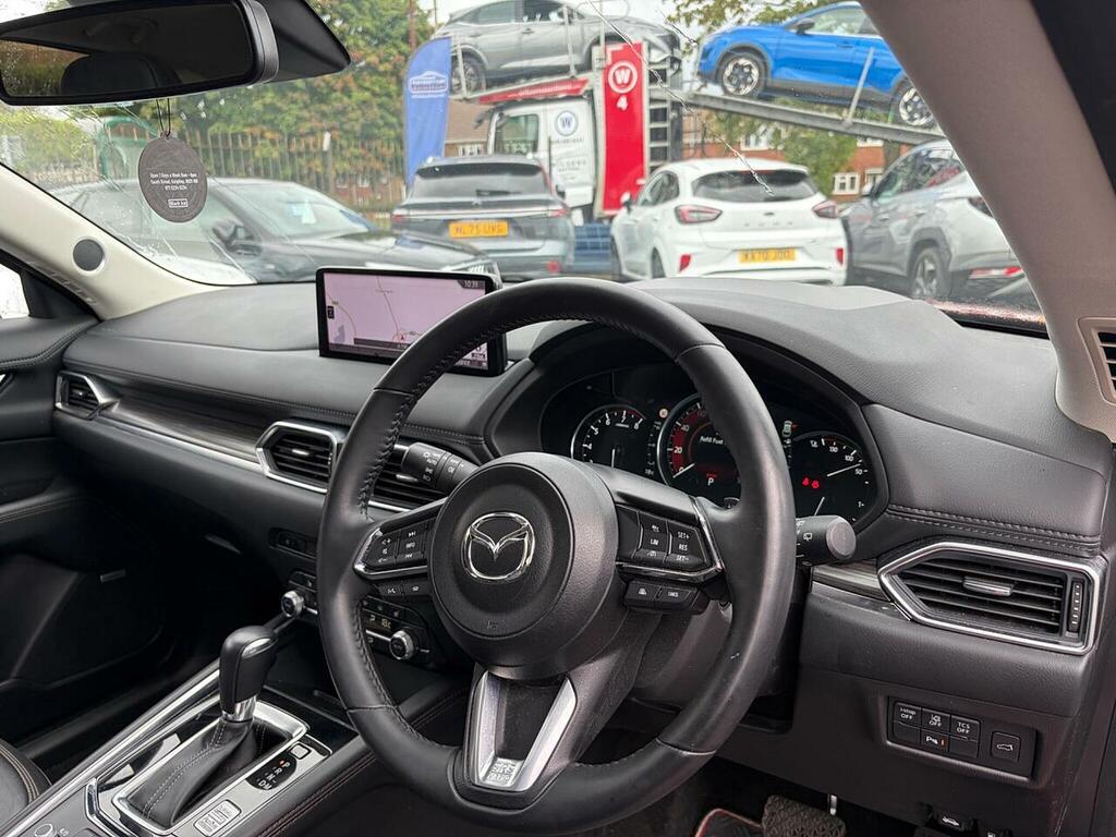 Mazda CX-5 2.0 E-skyactiv G Mhev Exclusive-line Euro 6 YH73AWS Red #4