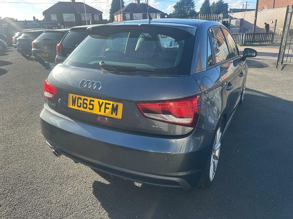 Audi A1 1.6 Tdi S Line Sportback White #9