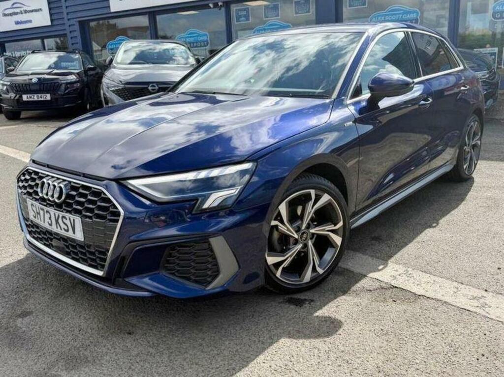 Audi A3 1.0 Tfsi 30 S Line Sportback Eur Blue
