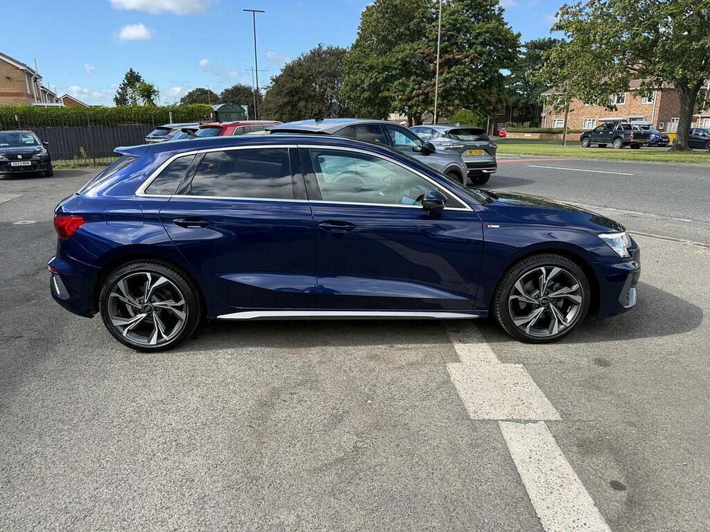 Audi A3 1.0 Tfsi 30 S Line Sportback Eur Blue #4