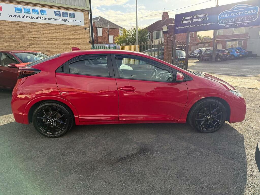 Honda Civic 1.6 I-dtec Sport Hatchback Euro Red #6