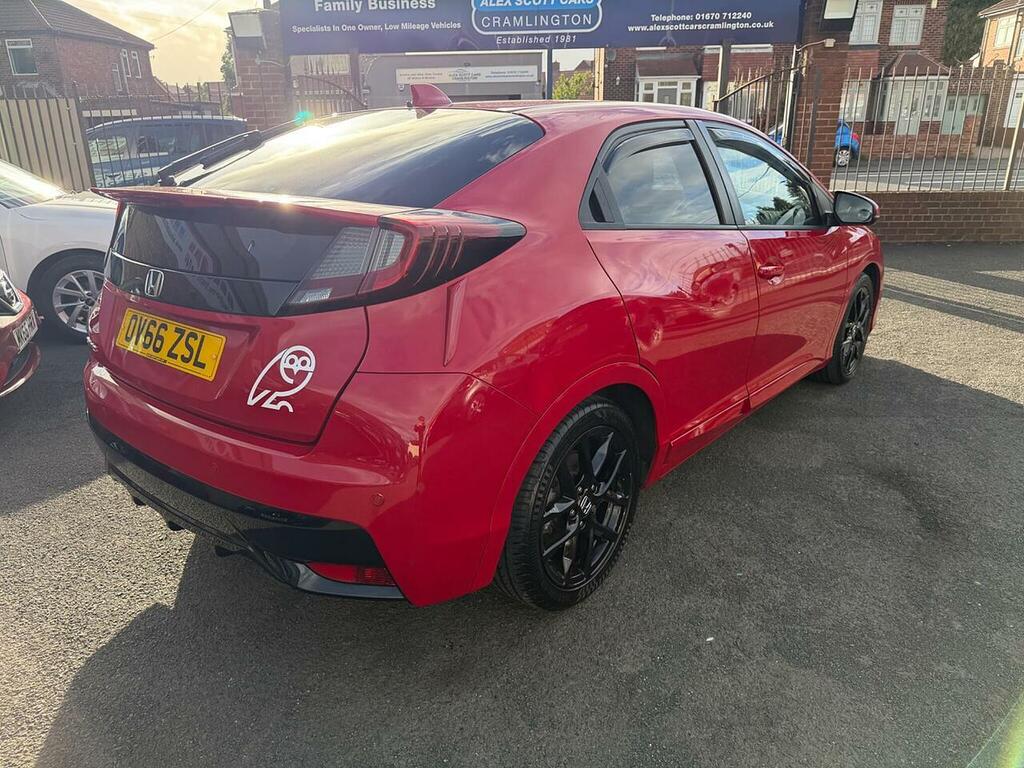 Honda Civic 1.6 I-dtec Sport Hatchback Euro Red #5