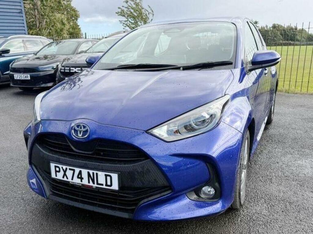 Toyota Yaris 1.5 Vvt-h Icon E-cvt Euro 6 Ss Blue #3