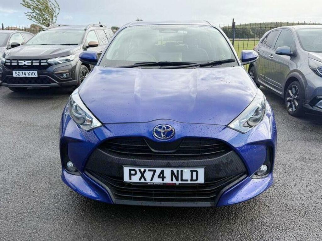 Toyota Yaris 1.5 Vvt-h Icon E-cvt Euro 6 Ss Blue #2