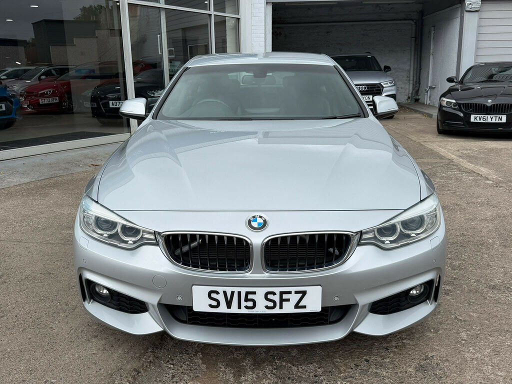 BMW 4 Series Gran Coupe 2.0 420D M Sport Xdrive Euro 6 Ss Silver #3