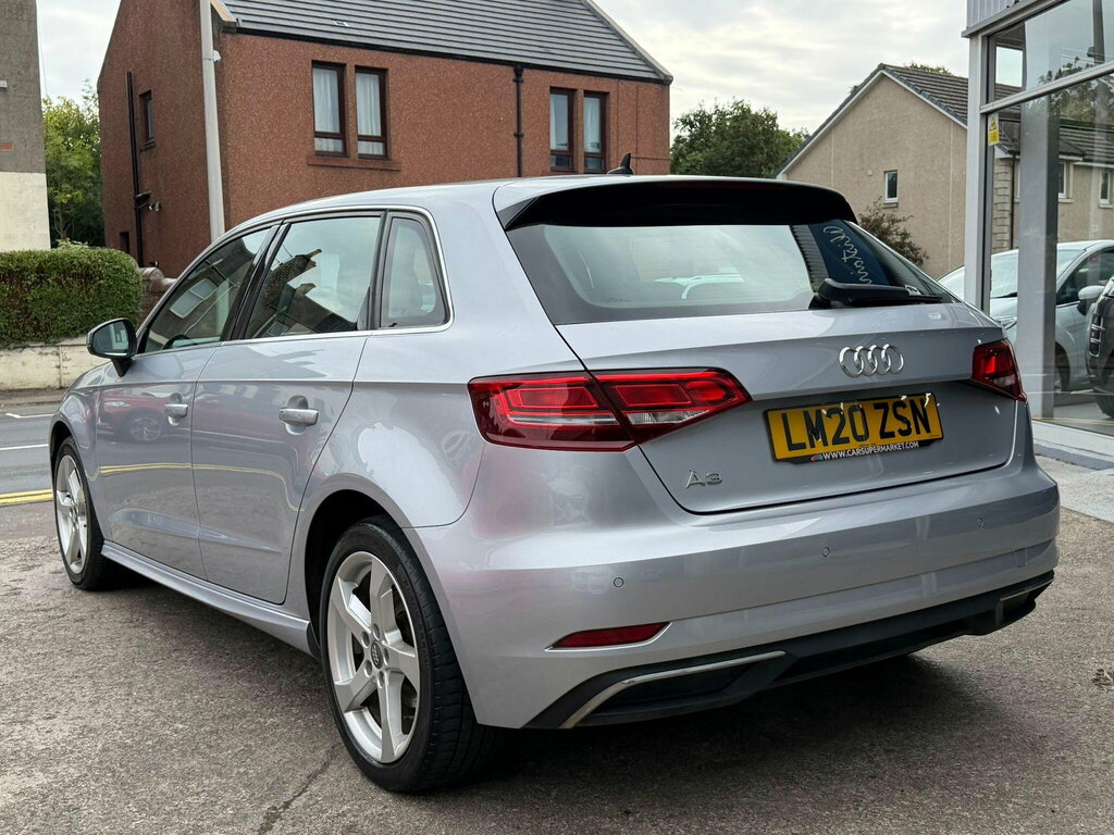 Audi A3 1.4 Tfsie 40 E-tron Sportback S Tronic Euro 6 Ss Silver #4
