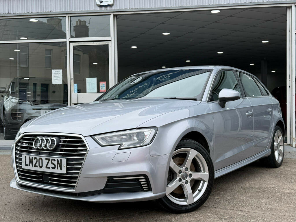 Audi A3 1.4 Tfsie 40 E-tron Sportback S Tronic Euro 6 Ss Silver