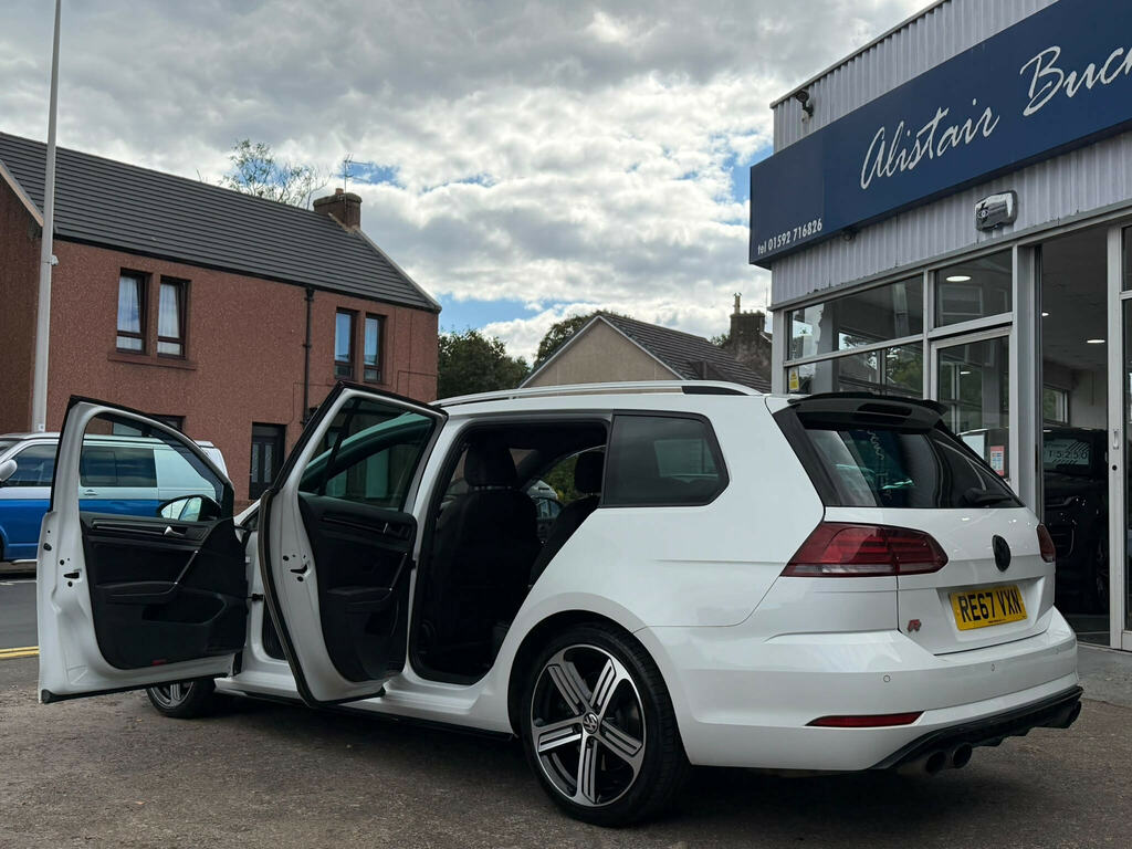 Volkswagen Golf 2.0 Tsi R Estate Dsg 4Motion Euro 6 S White #4