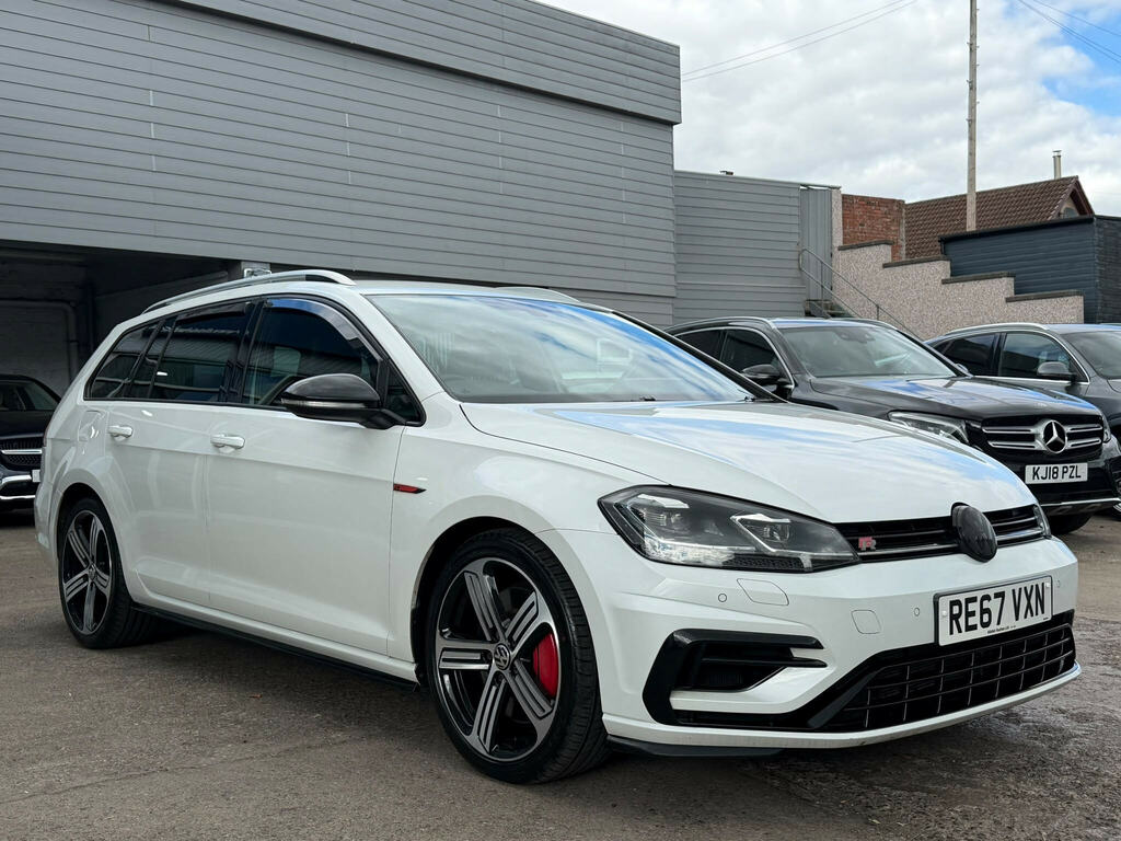 Volkswagen Golf 2.0 Tsi R Estate Dsg 4Motion Euro 6 S White #2