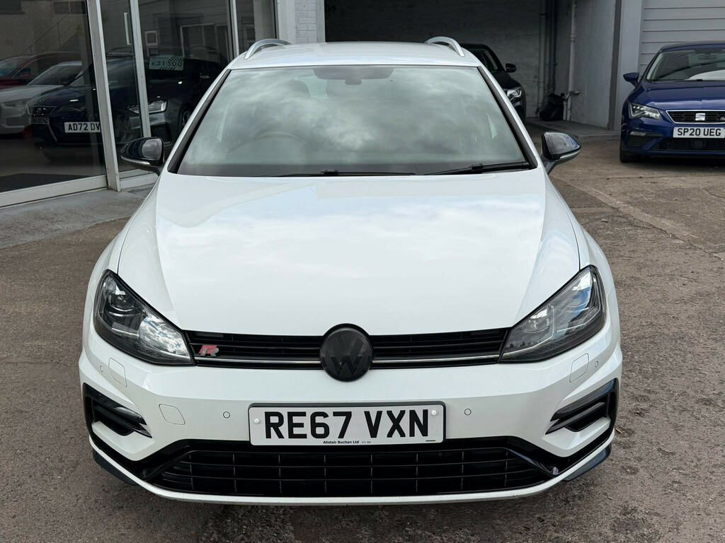 Volkswagen Golf 2.0 Tsi R Estate Dsg 4Motion Euro 6 S White #3