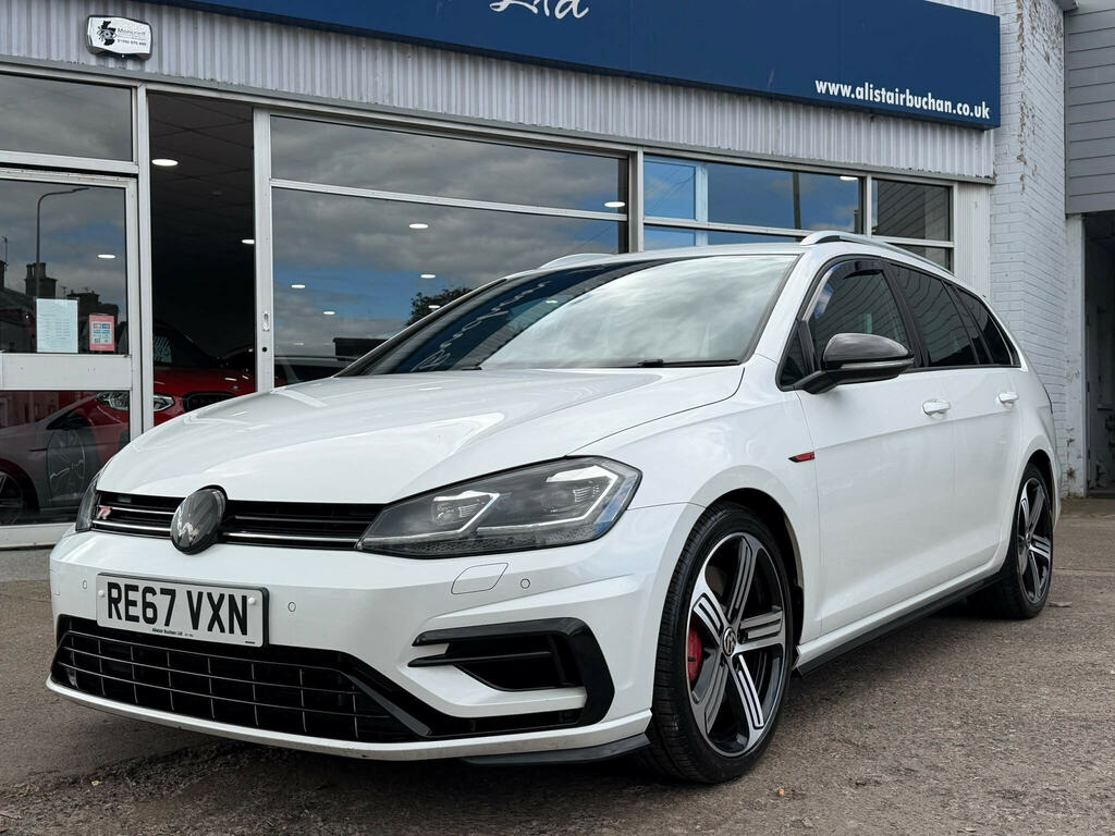 Volkswagen Golf 2.0 Tsi R Estate Dsg 4Motion Euro 6 S White #6