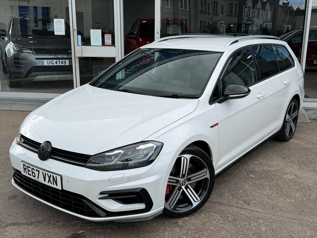 Volkswagen Golf 2.0 Tsi R Estate Dsg 4Motion Euro 6 S White #5