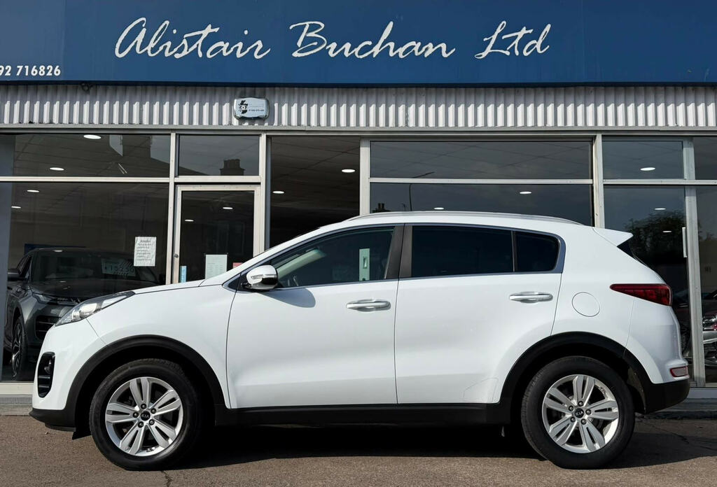 Kia Sportage Gt-line White #9