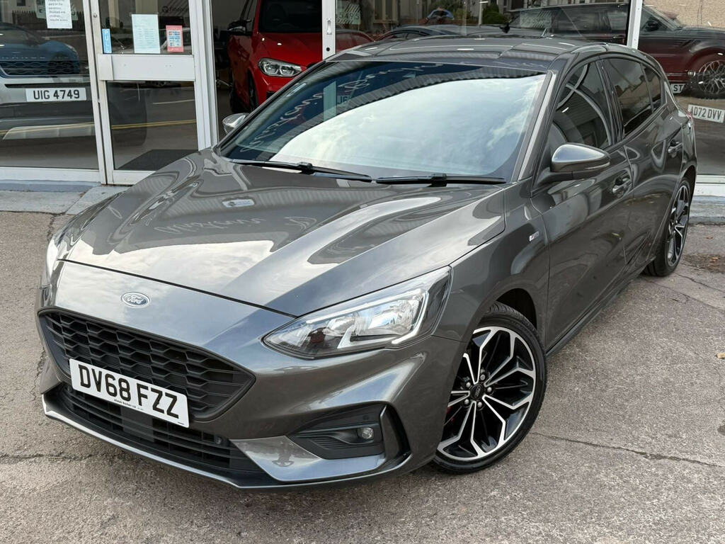 Ford Focus 1.0T Ecoboost St-line X Euro 6 Ss Grey #4