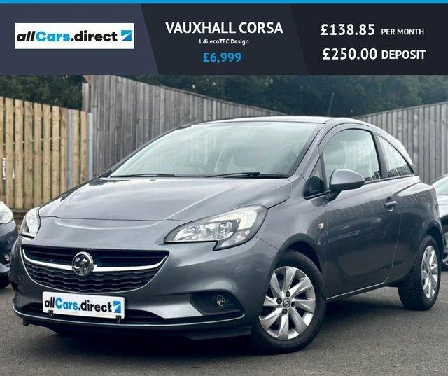 Vauxhall Corsa 1.4I Ecotec Design Grey