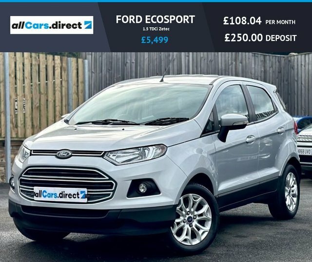 Ford Ecosport 1.5 Tdci Zetec Silver