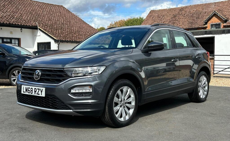 Volkswagen T-Roc Hatchback Grey #8