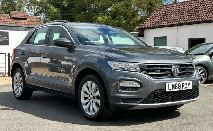 Volkswagen T-Roc Hatchback Grey #7