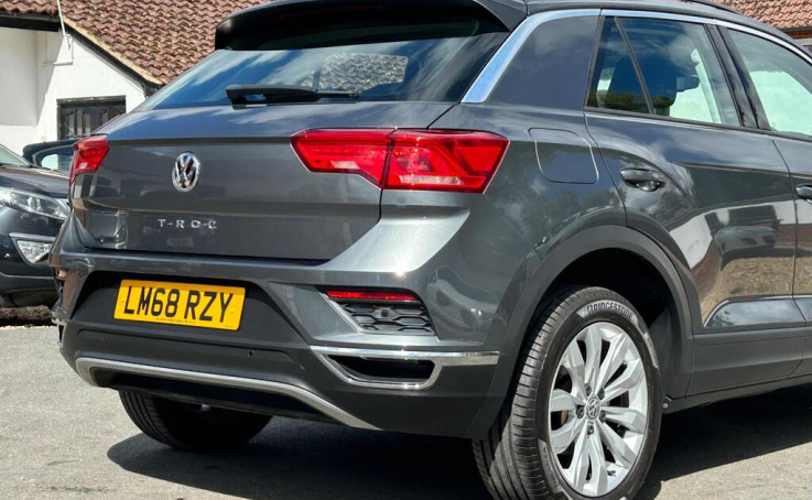 Volkswagen T-Roc Hatchback Grey #10