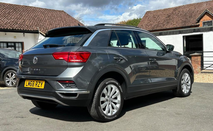 Volkswagen T-Roc Hatchback Grey #11