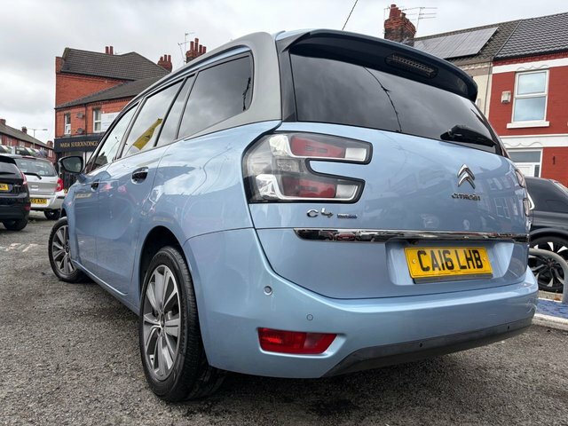 Citroen Grand C4 Picasso 1.6 Bluehdi Exclusive Mpv Euro Blue #5