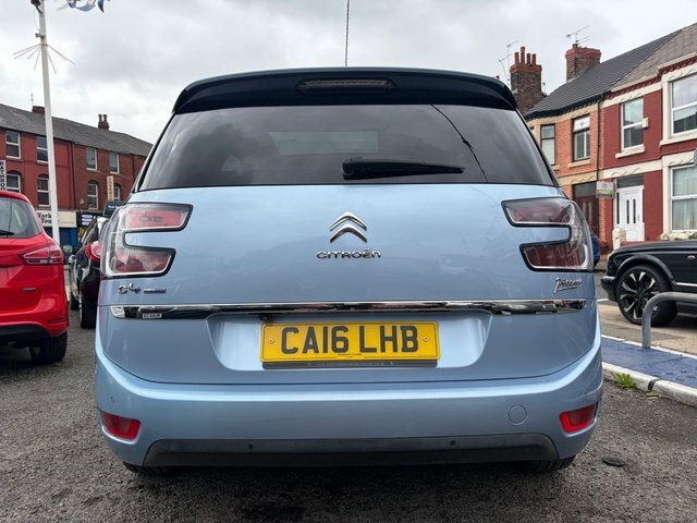 Citroen Grand C4 Picasso 1.6 Bluehdi Exclusive Mpv Euro Blue #6