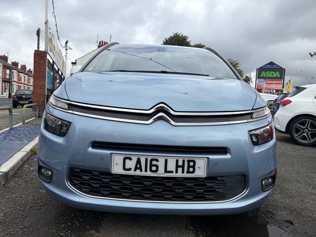 Citroen Grand C4 Picasso 1.6 Bluehdi Exclusive Mpv Euro Blue #2