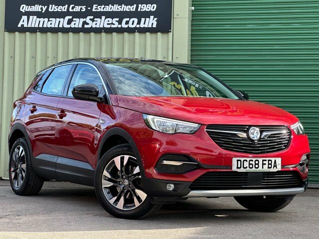 Vauxhall Grandland X 1.2 Turbo Gpf Sport Nav Suv Euro 6 Red