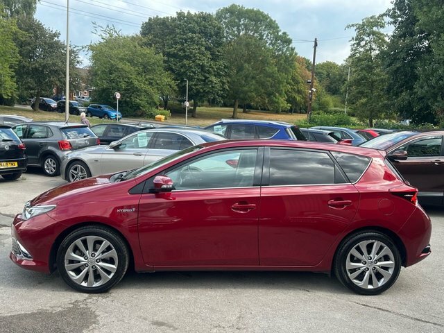 Toyota Auris 1.8 Vvt-h Excel Hatchback Hybrid Cvt Eu Red #5