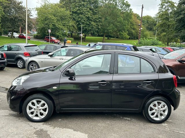 Nissan Micra 1.2 Acenta Hatchback Cvt Euro 5 80 Ps Black #6
