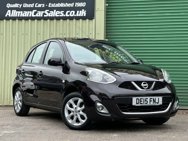 Nissan Micra 1.2 Acenta Hatchback Cvt Euro 5 80 Ps Black
