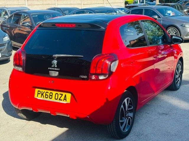 Peugeot 108 1.0 Allure Hatchback Euro 6 72 Red #4